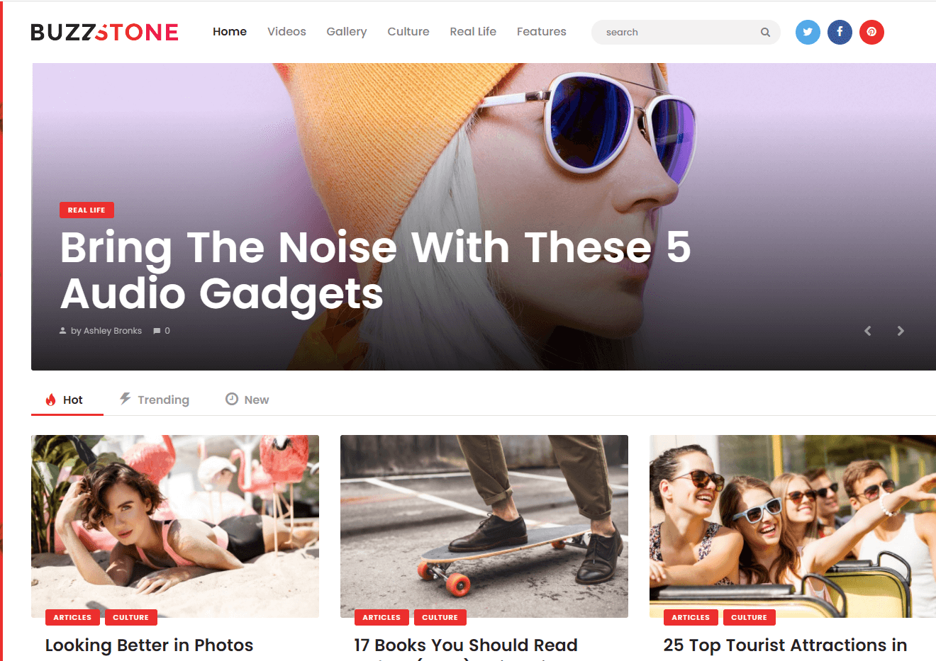 buzzstone best reddit style wordpress themes